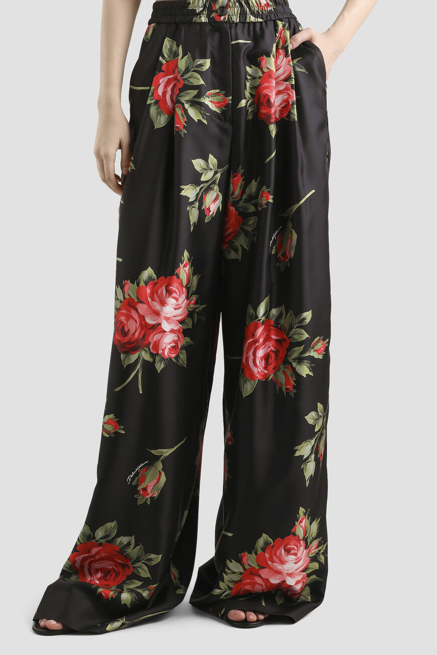 

Брюки Dolce & Gabbana, Цветочный принт