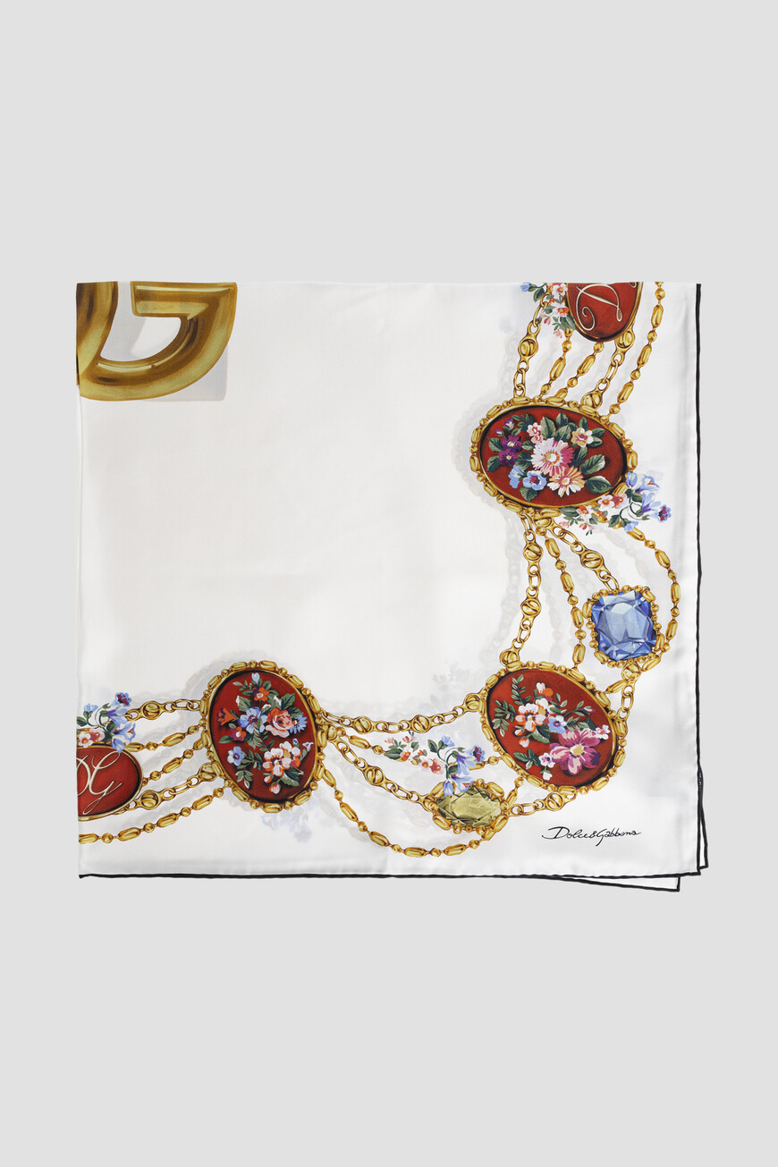 

Платок Dolce & Gabbana, Белый