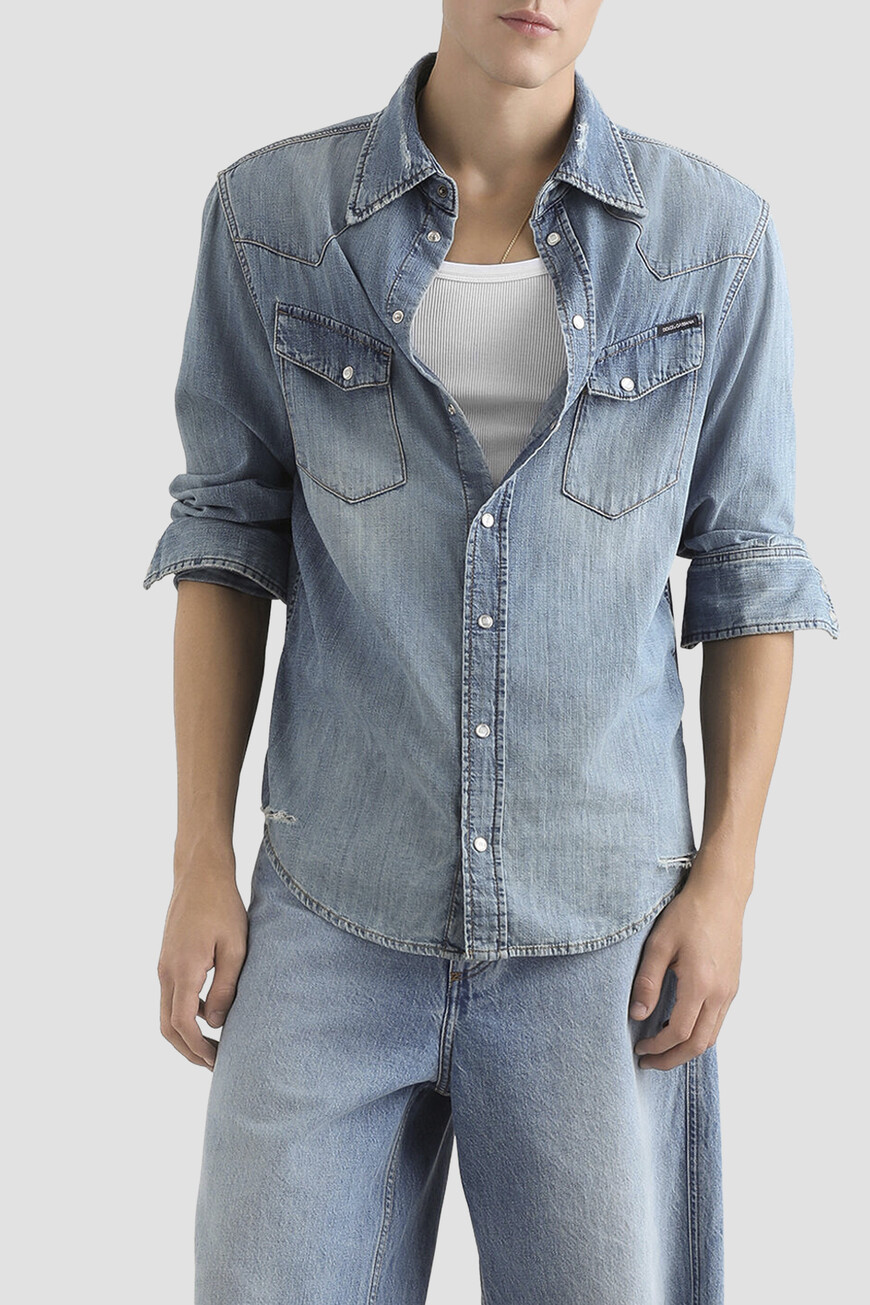 

Рубашка Dolce & Gabbana, Синий