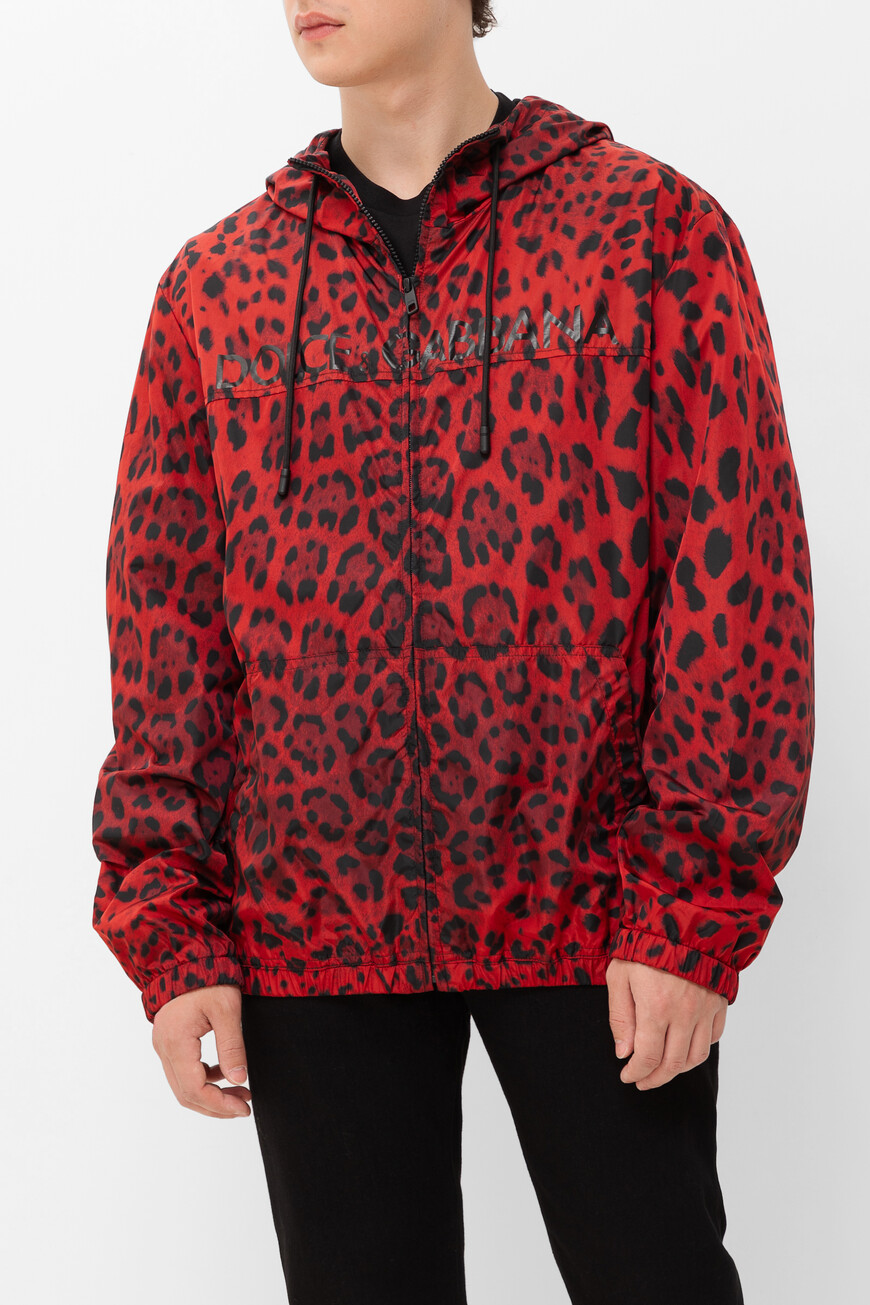 

Куртка Dolce & Gabbana Из Коллекции Hot Animalier, Красный