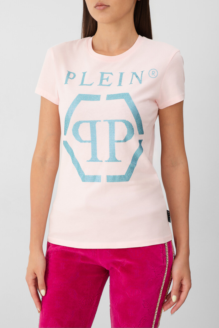 

Футболка Philipp Plein, Розовый