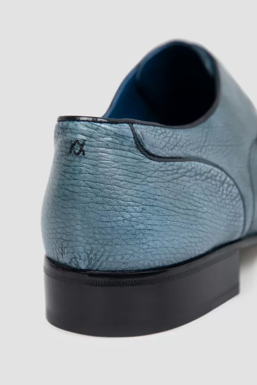 туфли  06Q721 LIGHT BLUE со скидкой