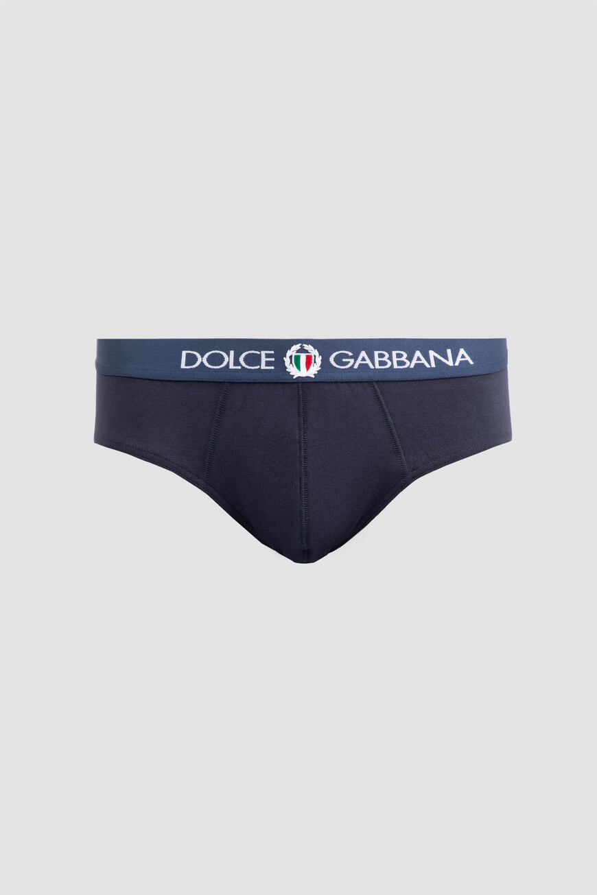

Трусы-Брифы Dolce & Gabbana Модель Brando, Т.синий