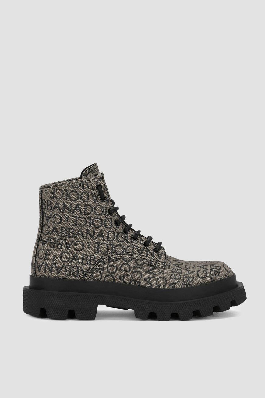 

Ботинки Dolce & Gabbana Модель Lace-Up, Коричневый/черный