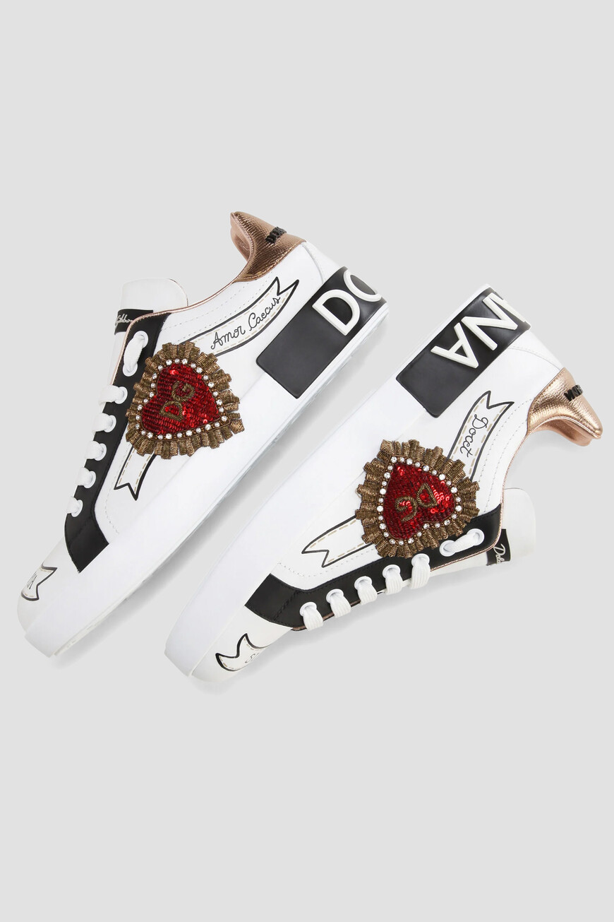 сникеры dolce&gabbana модель portofino CK1544 AZ138 HWT77 по распродаже