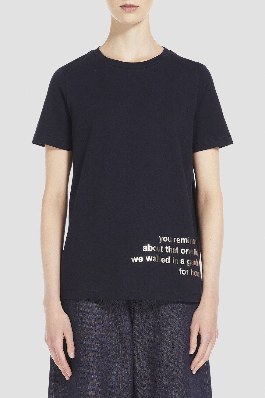 

Футболка Max Mara, Т.синий