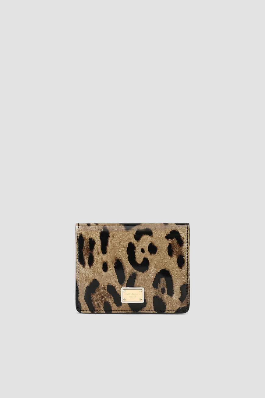 

Кошелек Dolce&Gabbana, Анималистичный принт