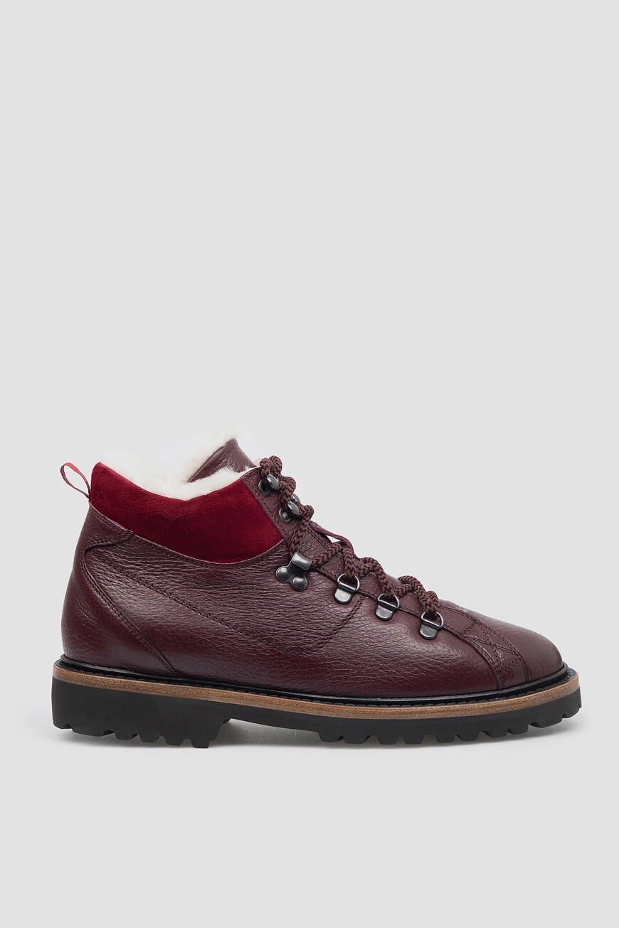 

Ботинки Kiton, Бордовый