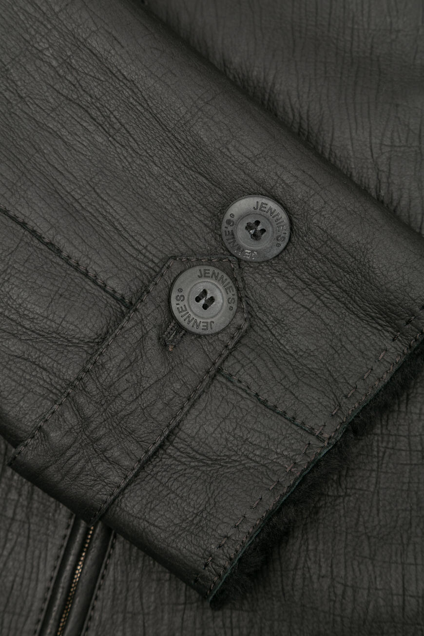 дубленка. jennie`s из испании вид сбоку