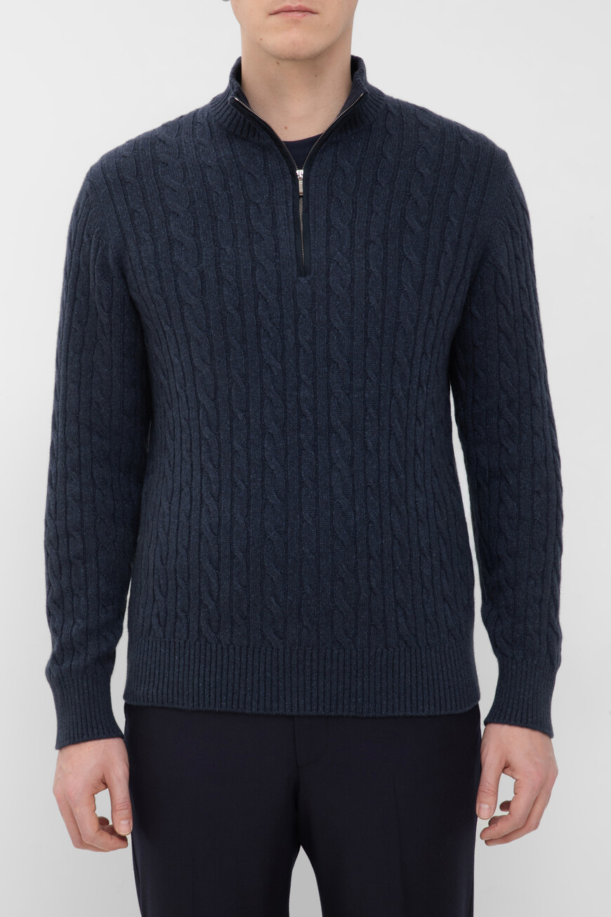 

Свитер Loro Piana Модель Treccia, Синий