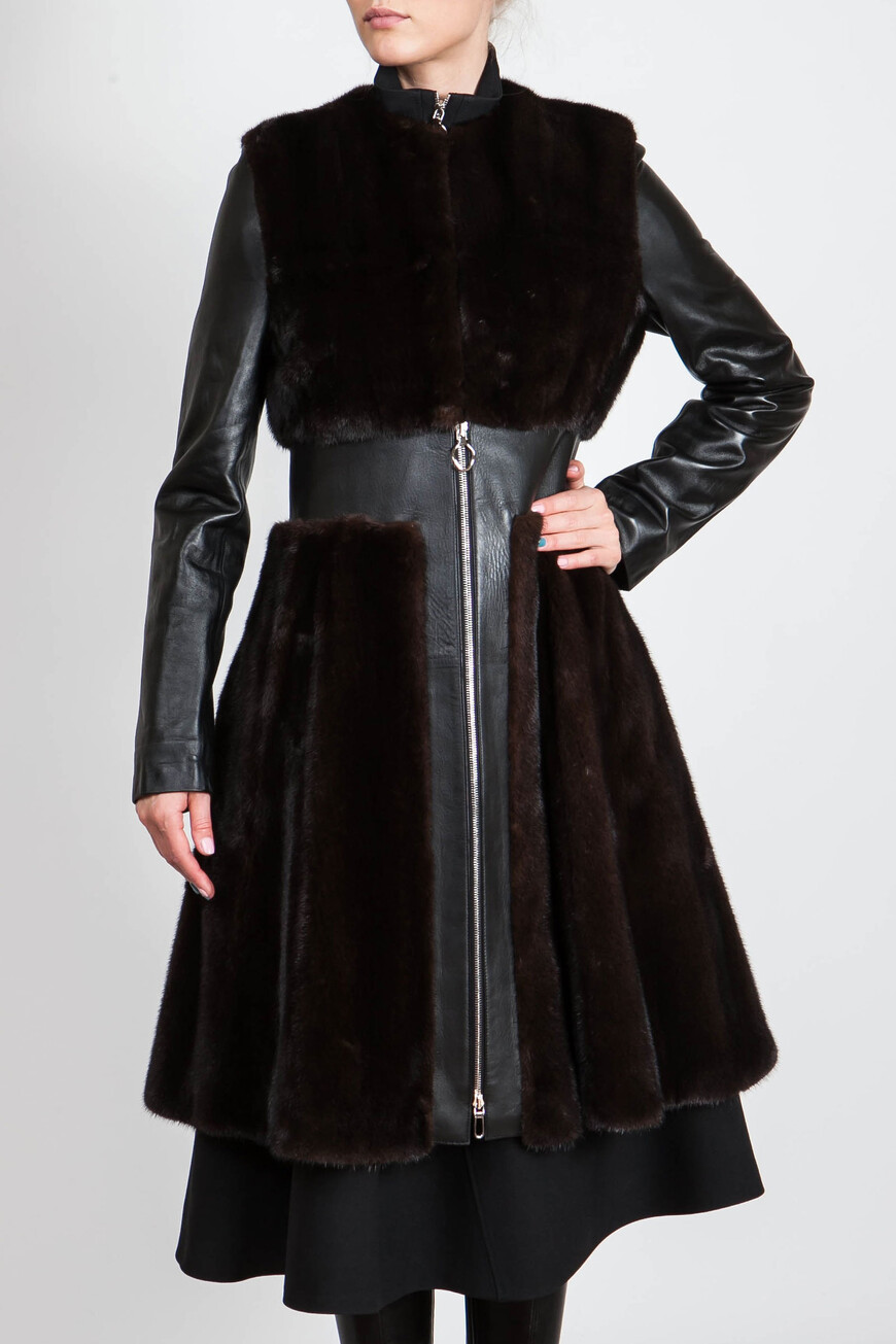 

Манто Dior, Коричневый