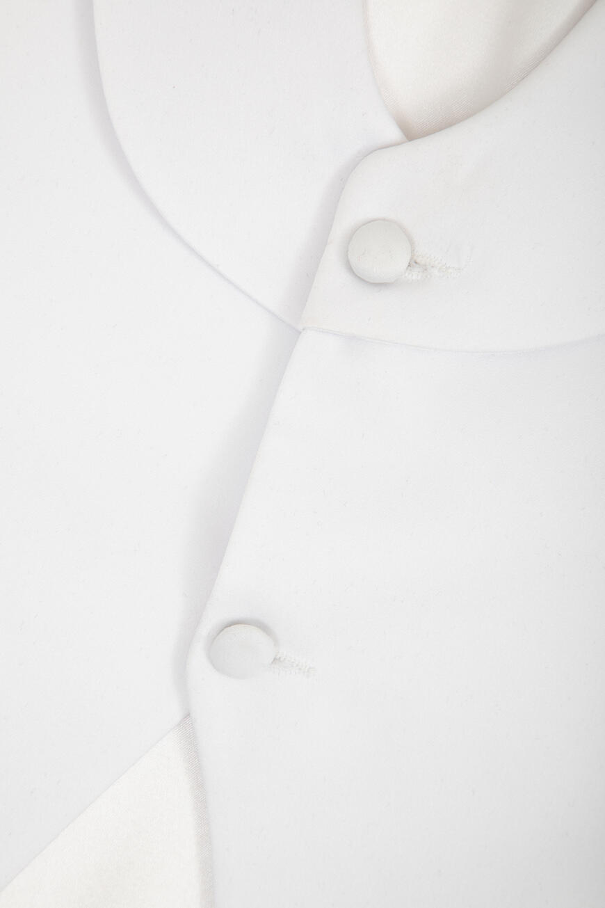 жилет свадебный  из америки вид сбоку