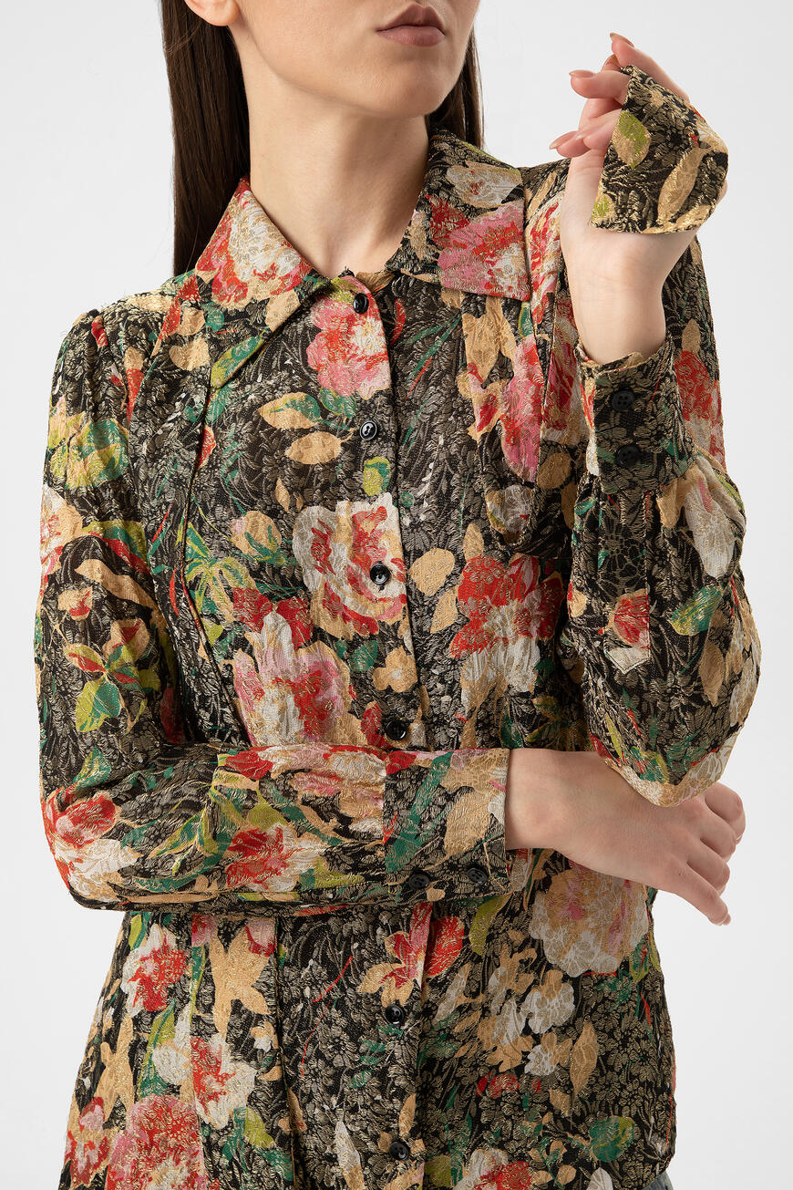 блузка  цветной 437370 Y340H 8494 по низкой цене