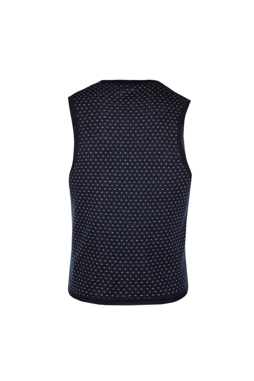 жилет  от бренда damat вид слева