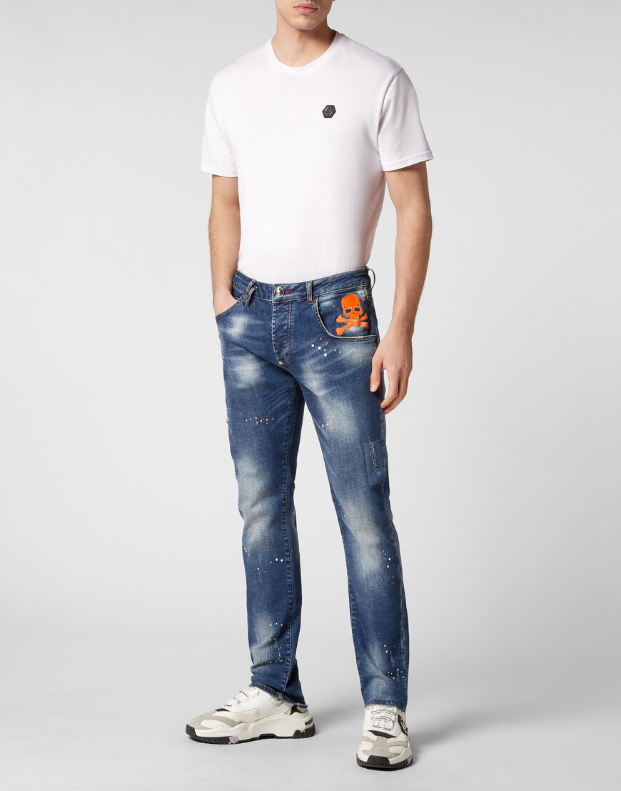 джинсы прямые  SADC-MDT3678-PDE004N_08DN с промокодом