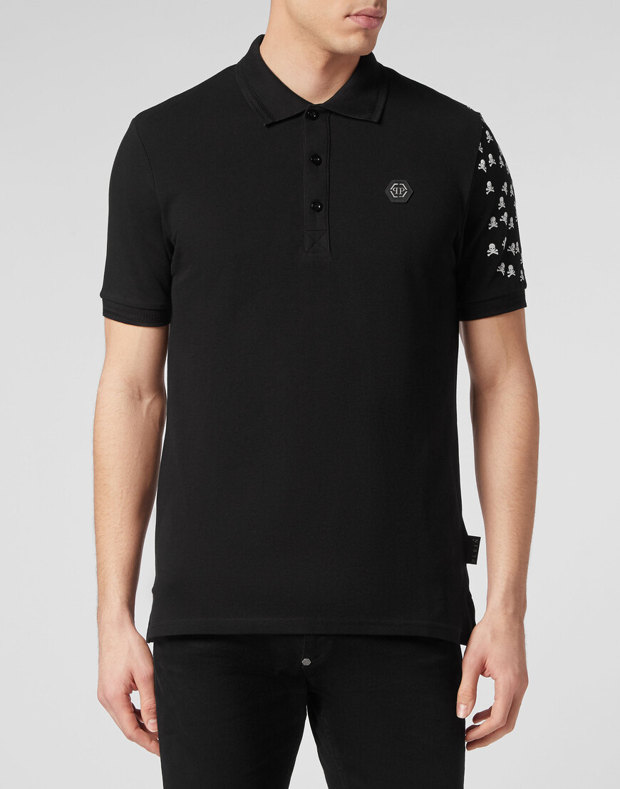 

Поло Philipp Plein, Черный
