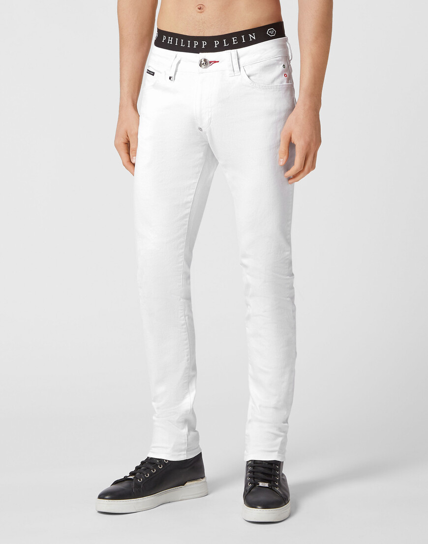 

Джинсы Зауженные Philipp Plein, Белый