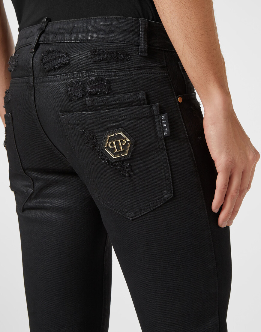 

Джинсы Прямые Philipp Plein, Черный