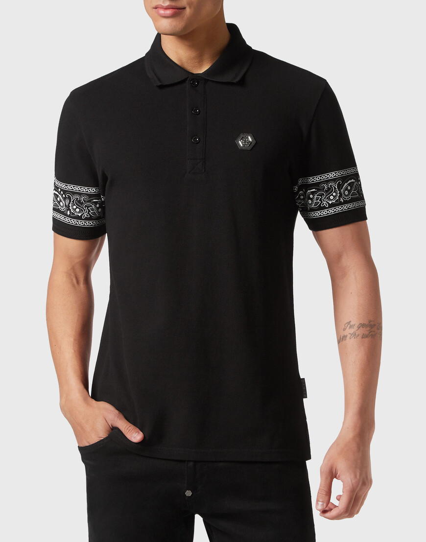 

Поло Philipp Plein, Черный
