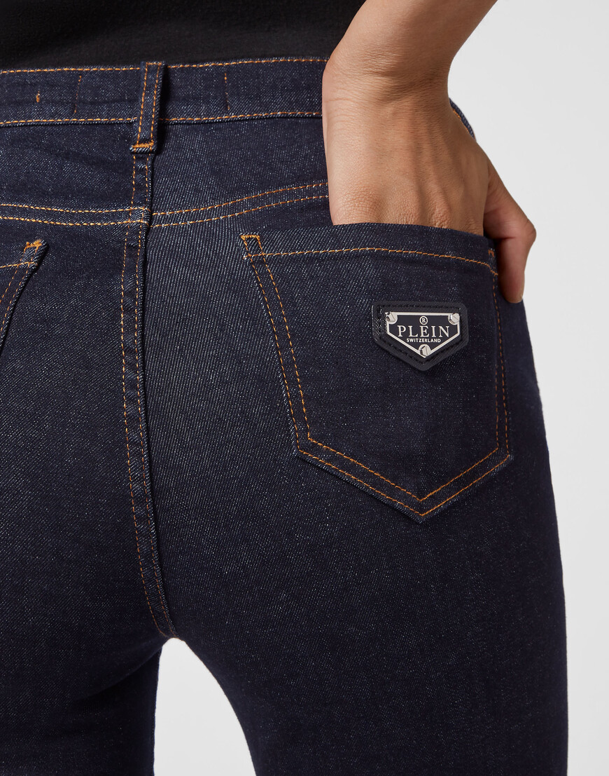 джинсы с высокой посадкой  AAAC-WDT1789-PDE004N_14EY купить с доставкой