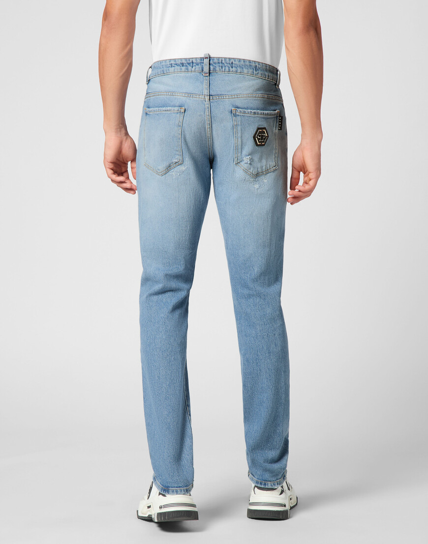 джинсы прямые  FADC-MDT3968-PDE004N_07CD с промокодом