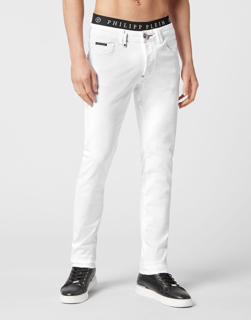 

Джинсы Прямые Philipp Plein, Белый