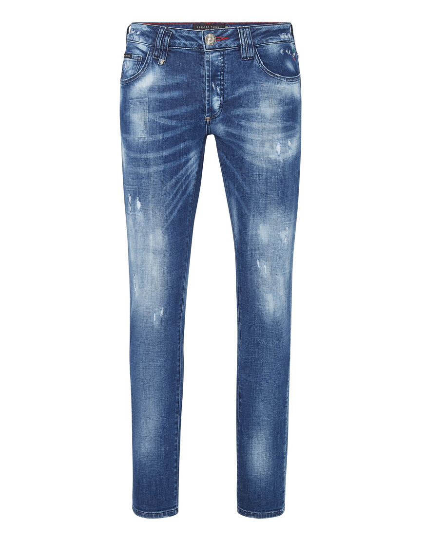 

Джинсы Прямые Philipp Plein, Синий
