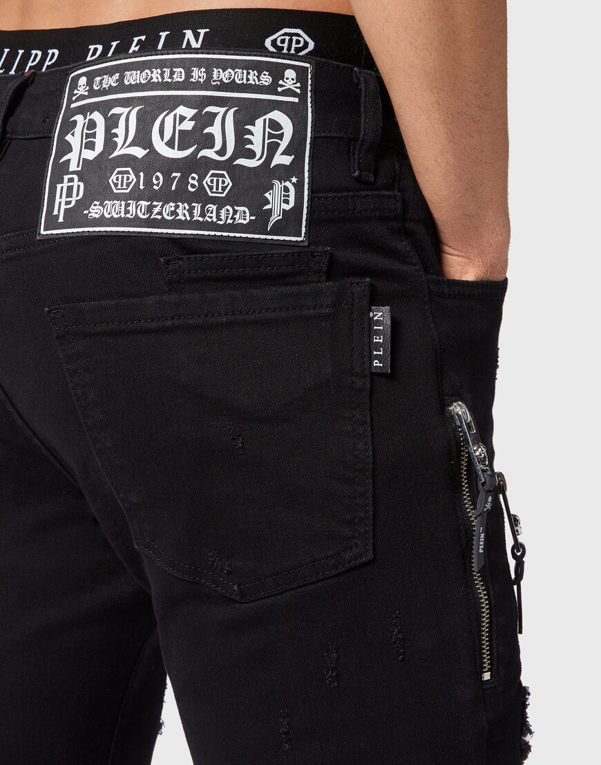 

Джинсы Прямые Philipp Plein, Белый
