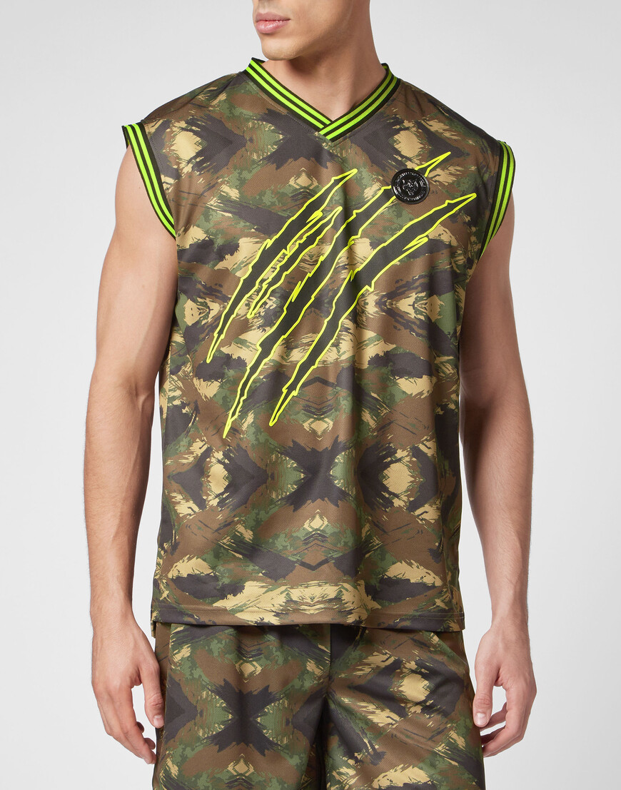 

Спортивный Топ Plein Sport, Хаки