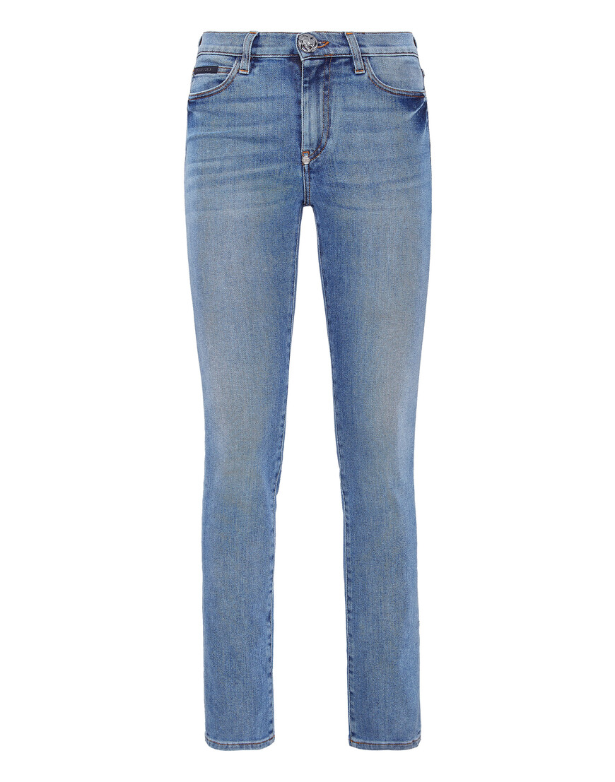 

Джинсы Прямые Philipp Plein, Голубой