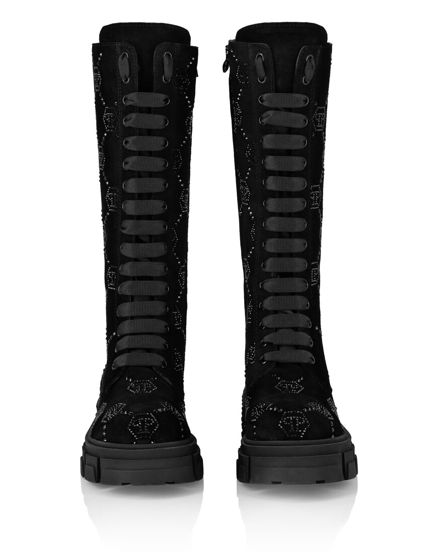 

Ботфорты Philipp Plein, Черный