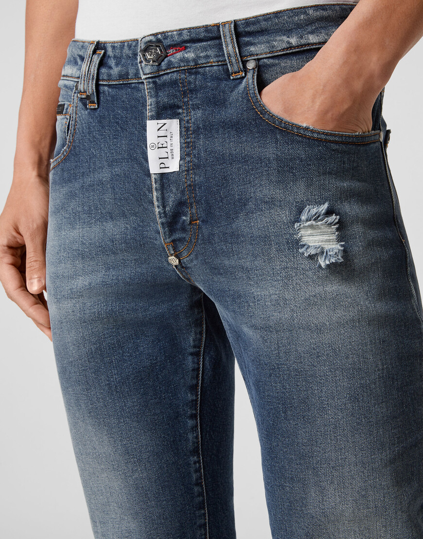 джинсы прямые  FACC-MDT3556-PDE004N_08BM купить с доставкой