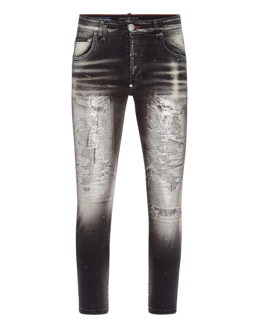 

Скинни Philipp Plein, Серый