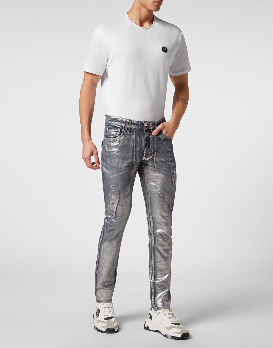

Джинсы Прямые Philipp Plein, Серый