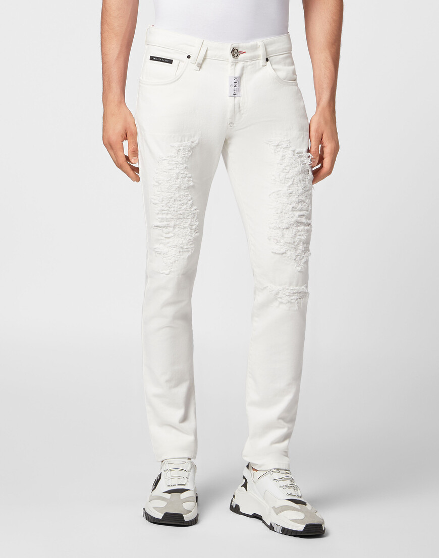 джинсы прямые  FACC-MDT3558-PDE004N_01SI фотография