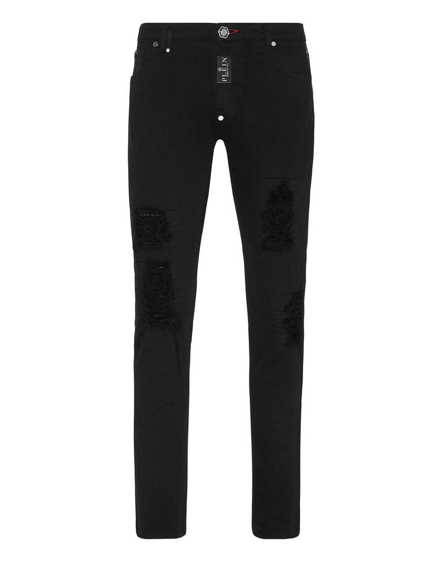 

Джинсы Прямые И Зауженные Philipp Plein, Черный