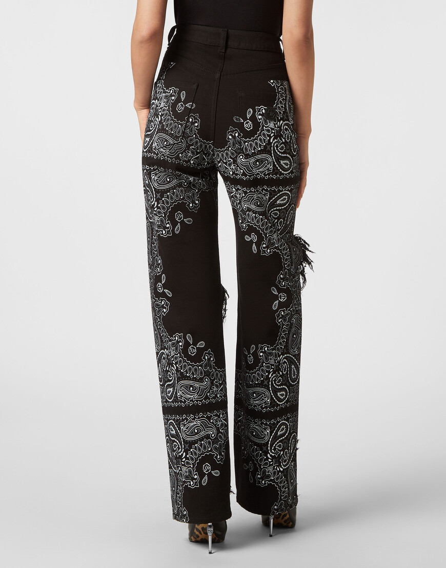 широкие джинсы  FACC-WDT2362-PDE004N_02 в интернет магазине