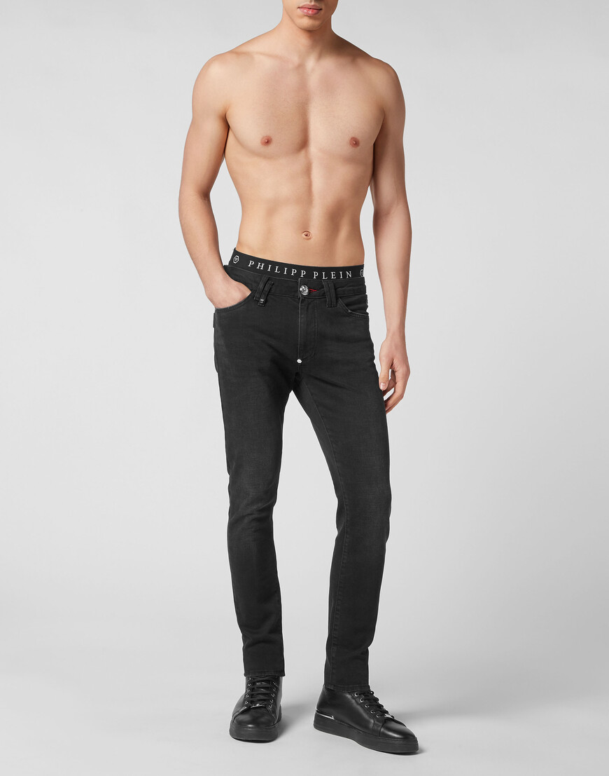 

Джинсы Зауженные Philipp Plein, Черный