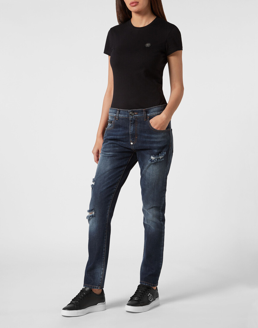 джинсы бойфренды  FACC-WDT2397-PDE004N_07BO с промокодом