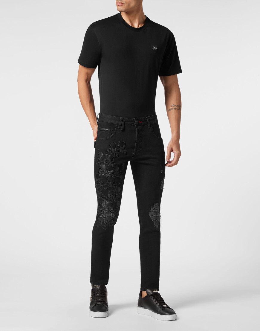 

Скинни Philipp Plein, Белый