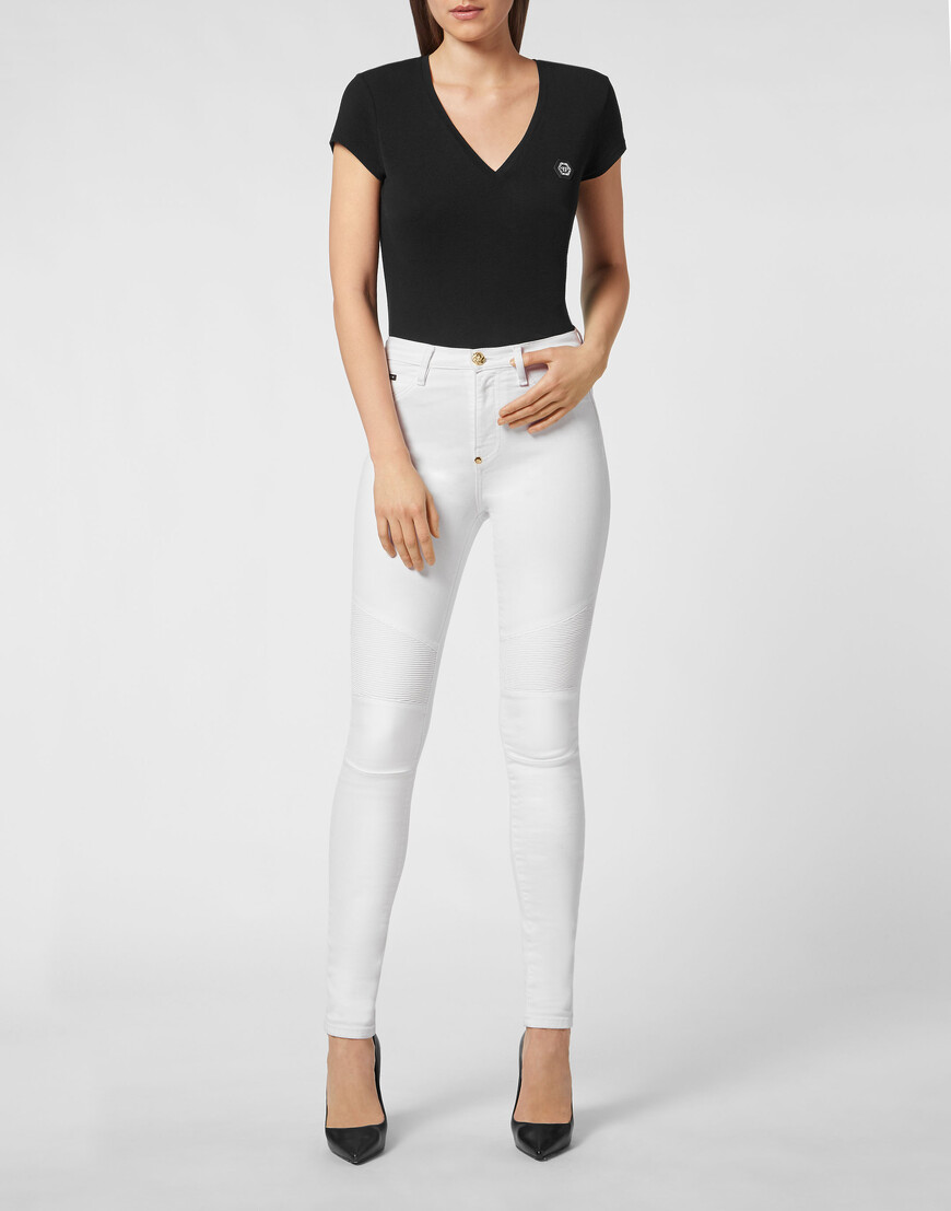 джинсы с высокой посадкой  PABC-WDT2020-PDE004N_01SO с промокодом