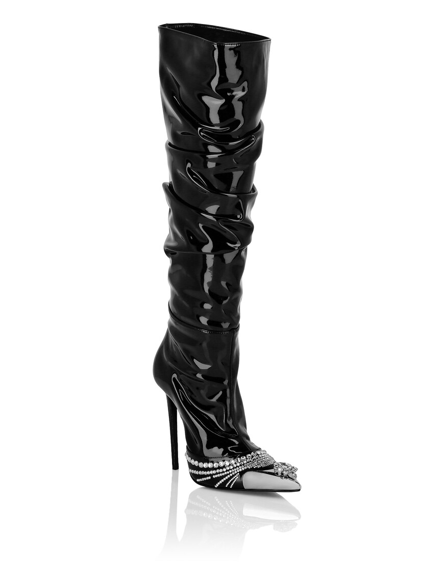 

Ботфорты Philipp Plein, Черный