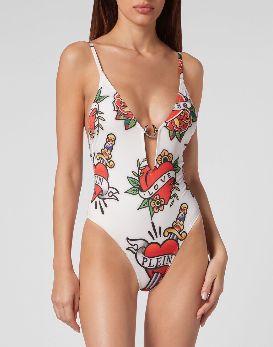 купальник сплошной  PACC-WMX0229-PTE003N_0121 фотография