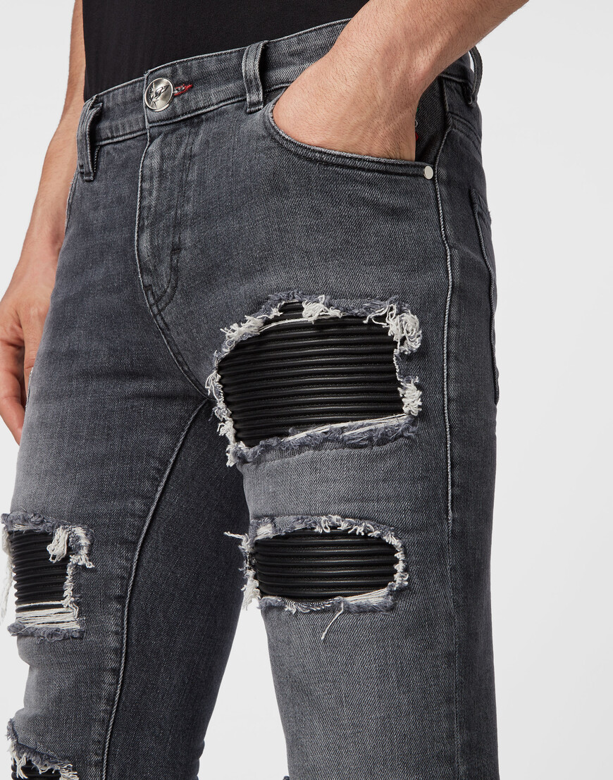 джинсы прямые и зауженные  SADC-MDT3703-PDE004N_10VE купить с доставкой