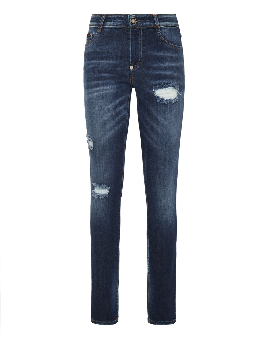 

Скинни Philipp Plein, Синий