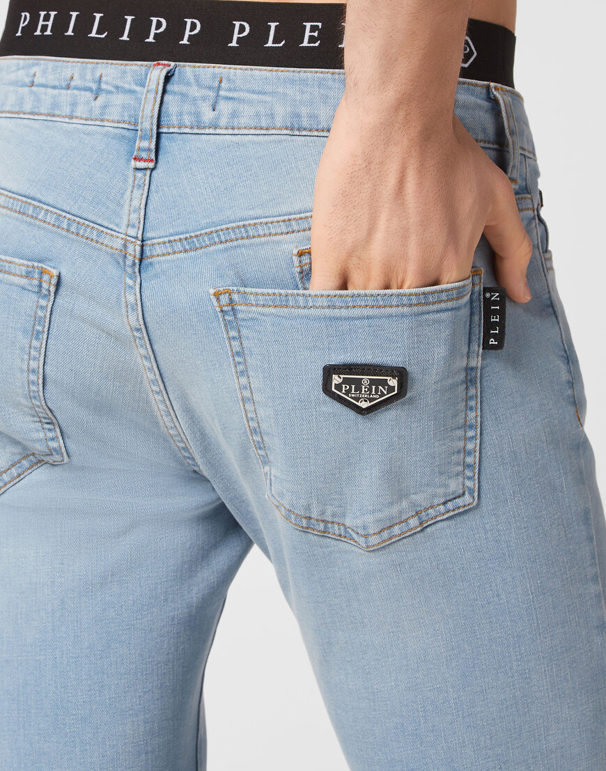 джинсы зауженные  LABC-MDT3452-PDE004N_07RU купить с доставкой