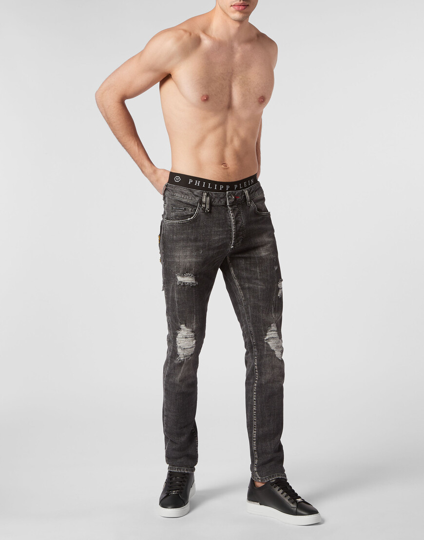 джинсы прямые  PACC-MDT3492-PDE004N_72FL с промокодом