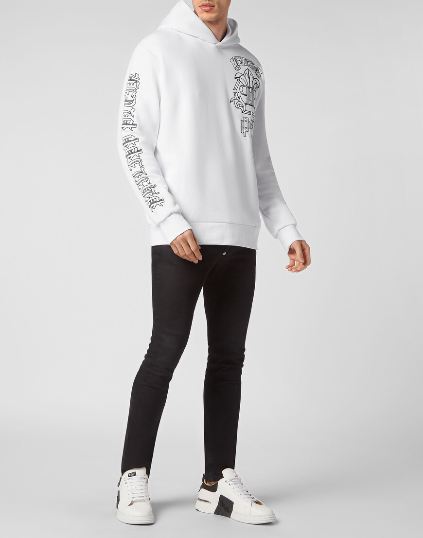 

Худи Philipp Plein, Белый