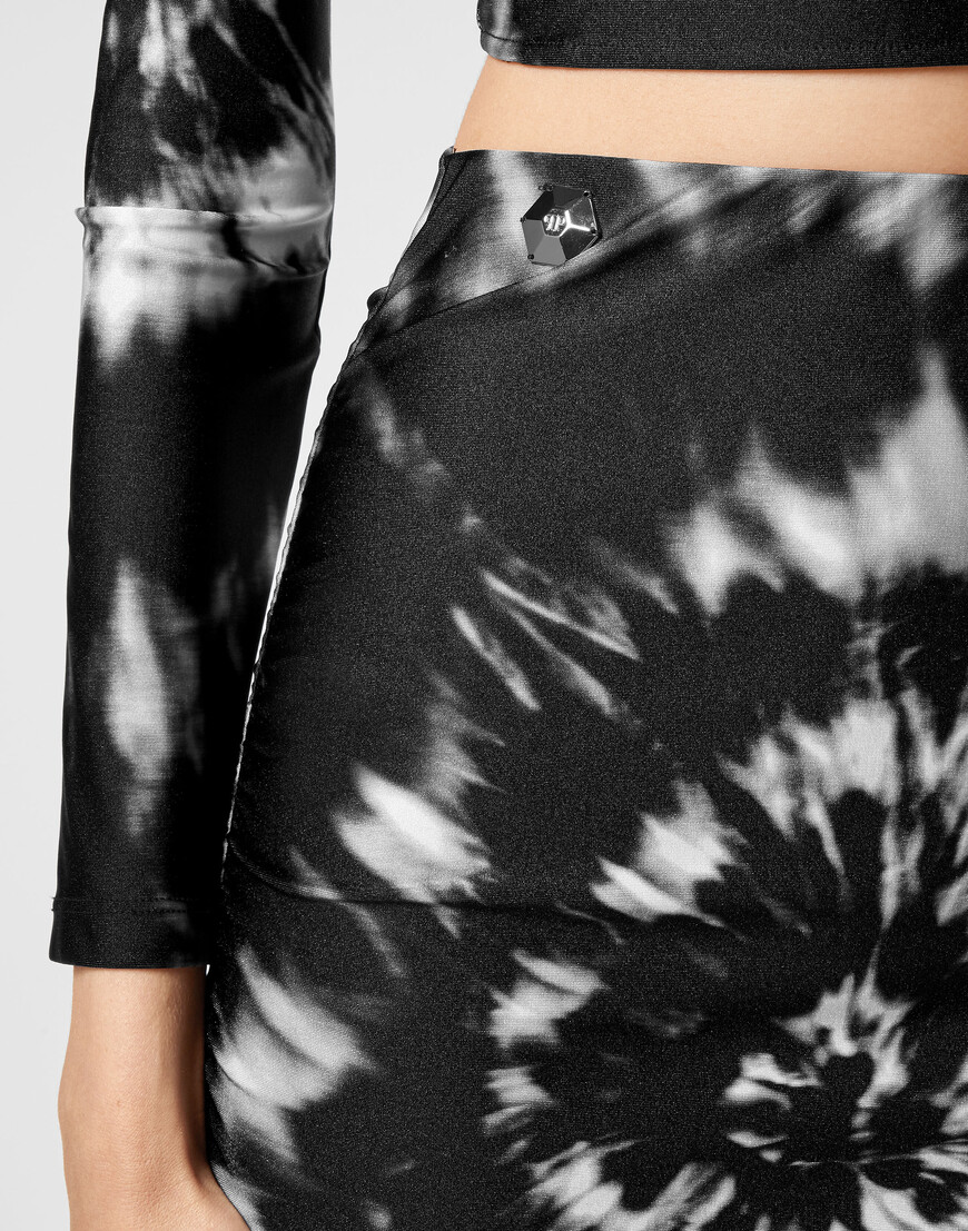 юбка мини  AAAC-WRV0372-PTE003N_0201 купить с доставкой