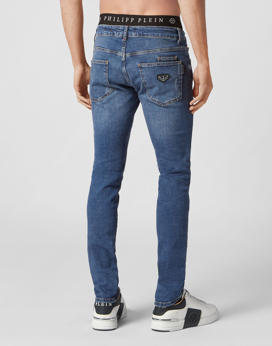 

Джинсы Прямые Philipp Plein, Синий